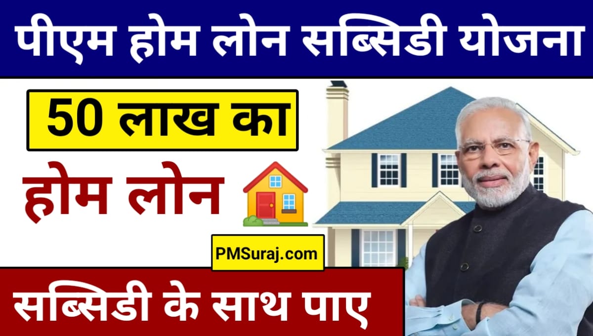 PM Home Loan Subsidy Yojana 2024